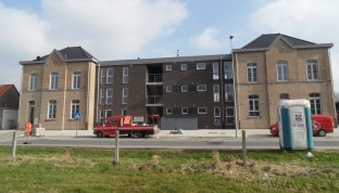 Sociale woningen en appartementen te Zandbergen