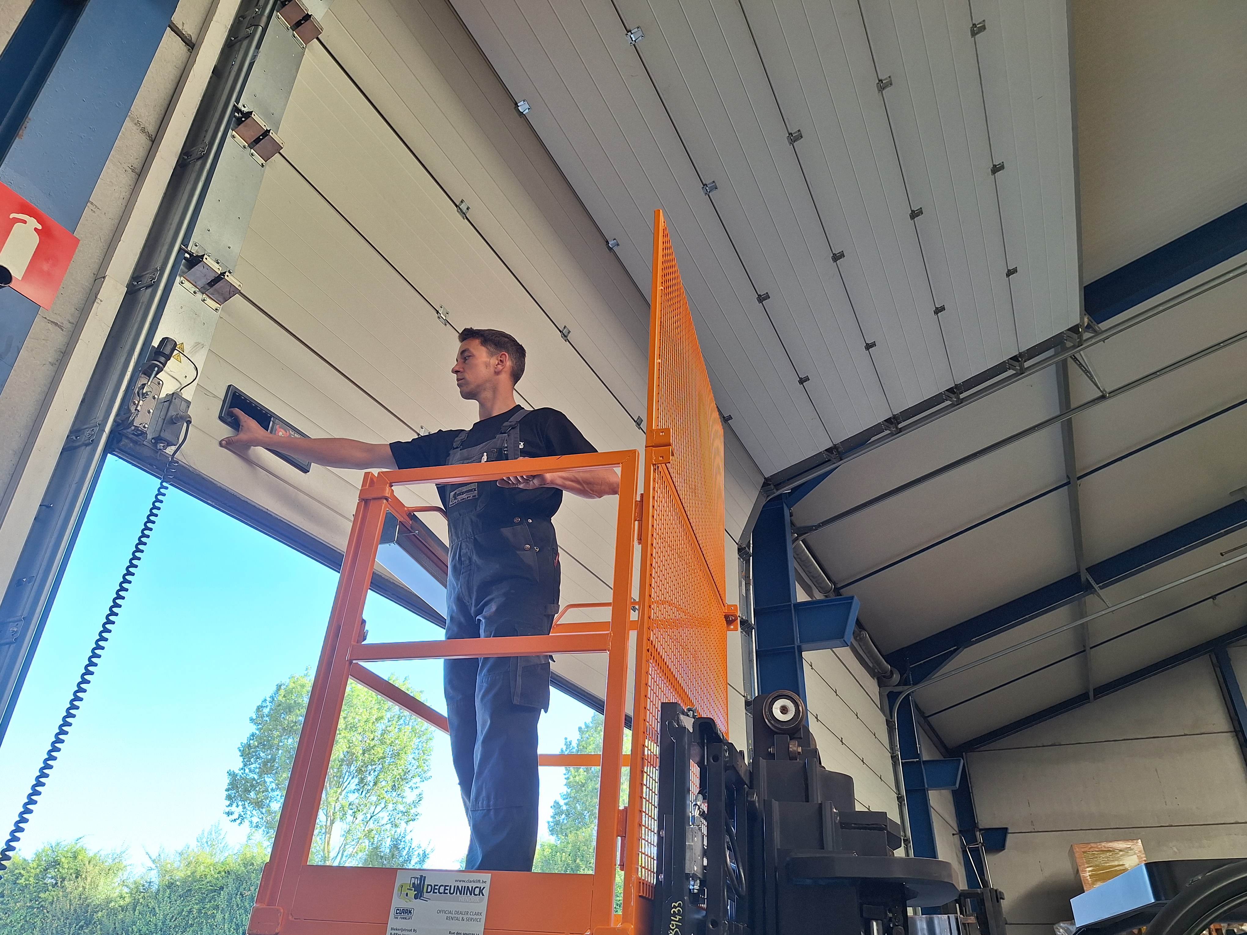 Werkkooi voor heftruck