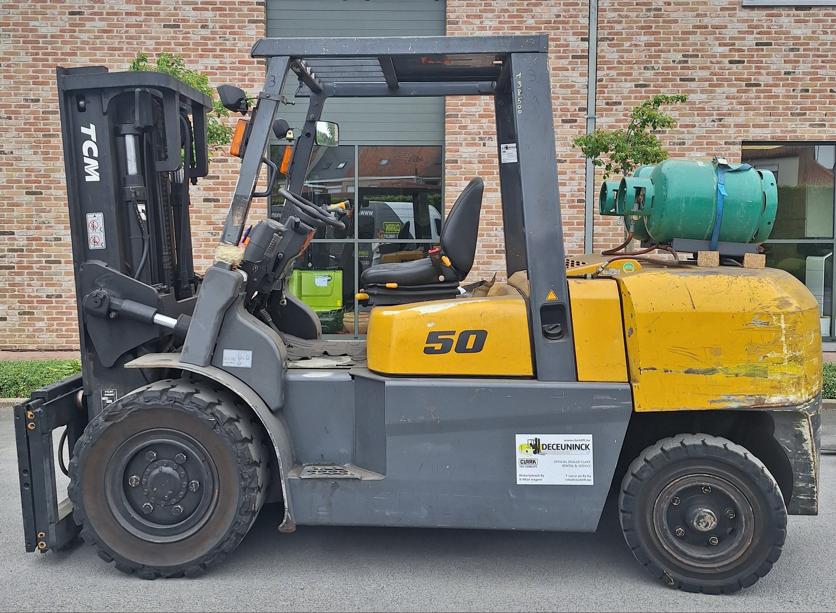 Gas heftruck tweedehands TCM FG50T9