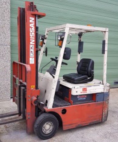 Nissan NO1L15U tweedehands heftruck kopen te koop vorkheftruck