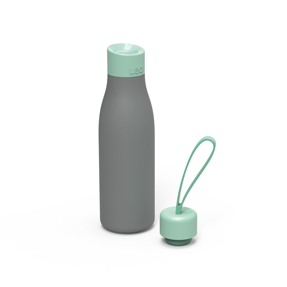 Thermofles met twee doppen