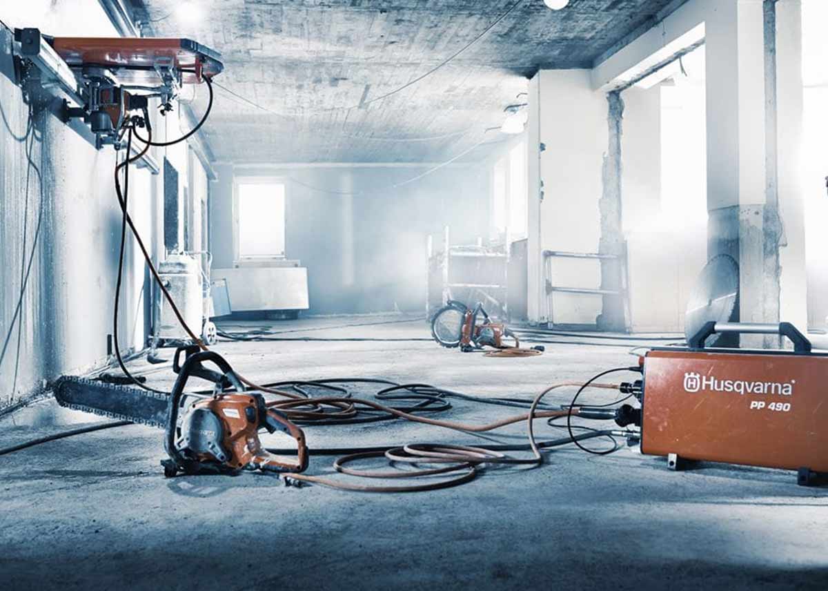 Systèmes de sciage mural Husqvarna