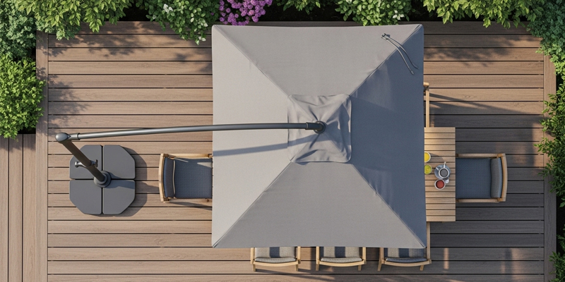 Zweefparasol kiezen : complete gids