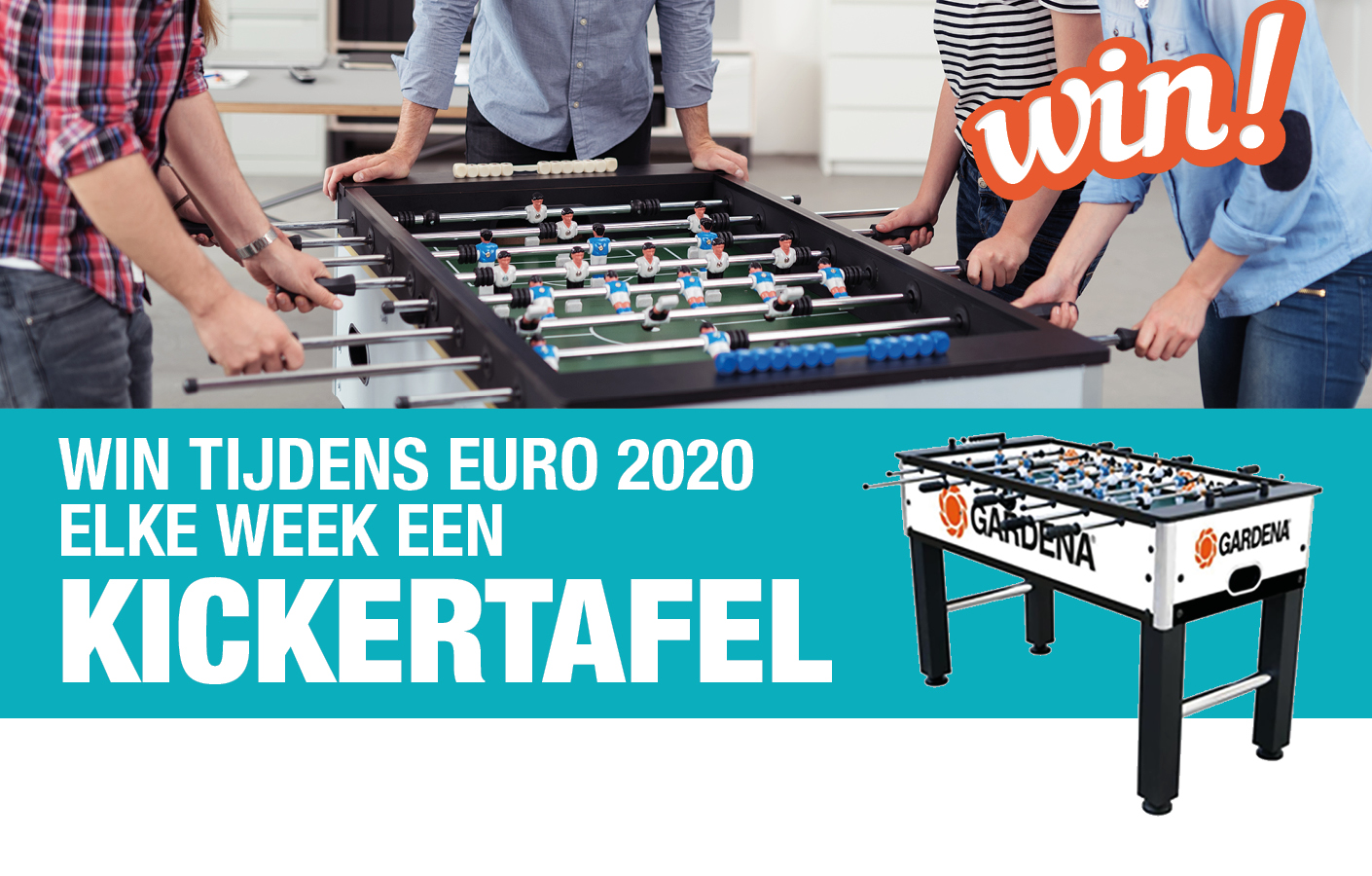 win een kickertafel gardena
