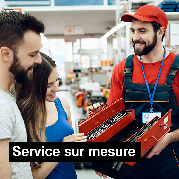 Services sur mesure