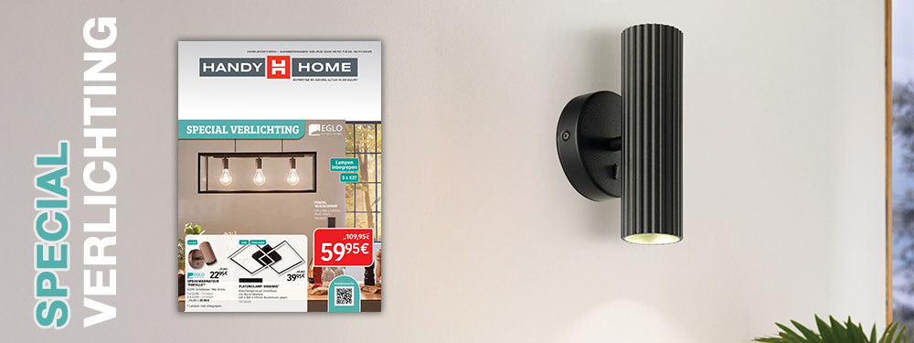 Buitenverlichting in de herfst met LED-palen en wandlamp