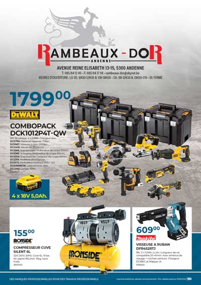 Brochure [Rambeaux-Dor]
