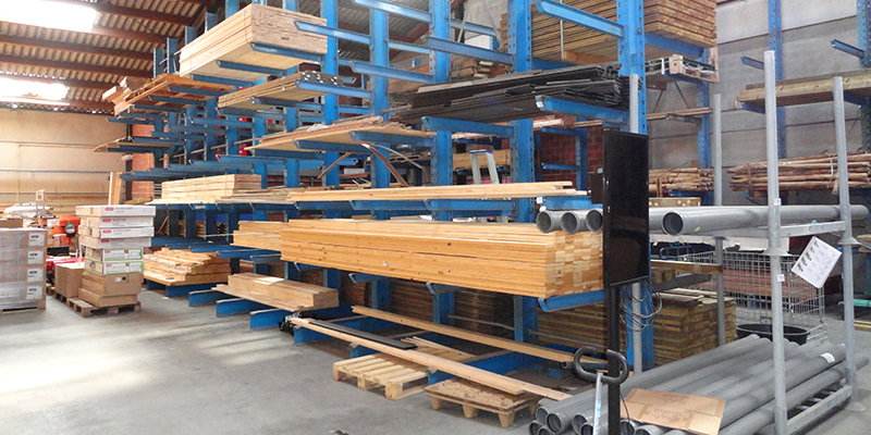 Grote houtafdeling