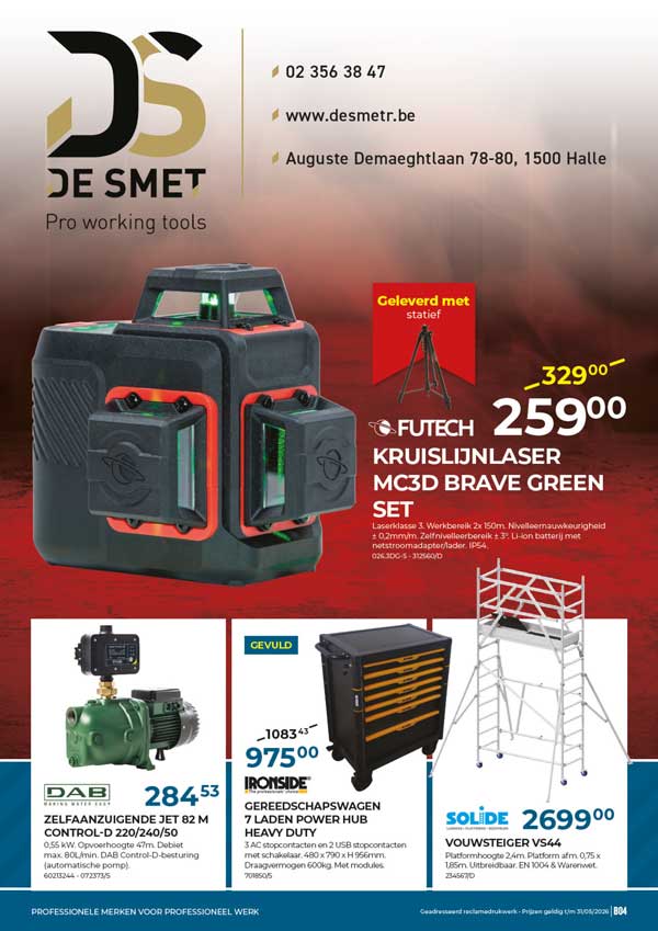 Brochure [De Smet]
